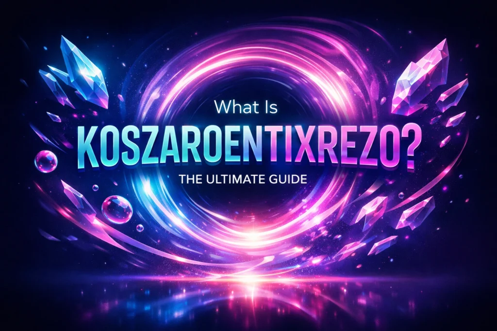 What is Koszaroentixrezo? The Ultimate Guide