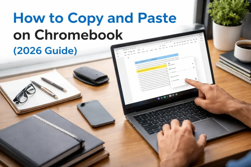 How to Copy and Paste on Chromebook (2026 Guide)