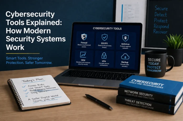 Cybersecurity Tools Explained: How Modern Security Systems Work