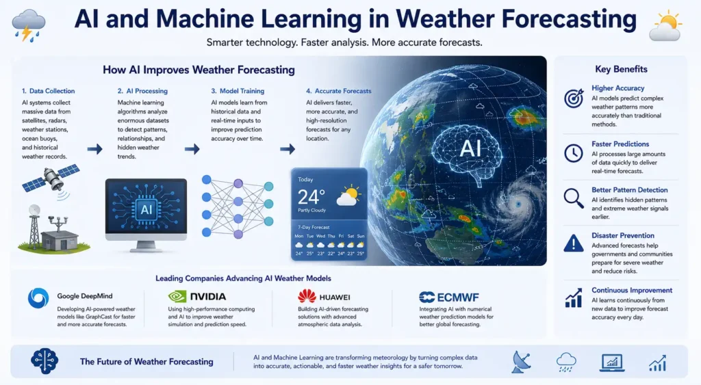 AI and Machine Learning in Weather Forecasting