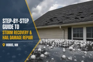 Step-by-Step Guide to Storm Recovery & Hail Damage Repair, Hobbs, NM