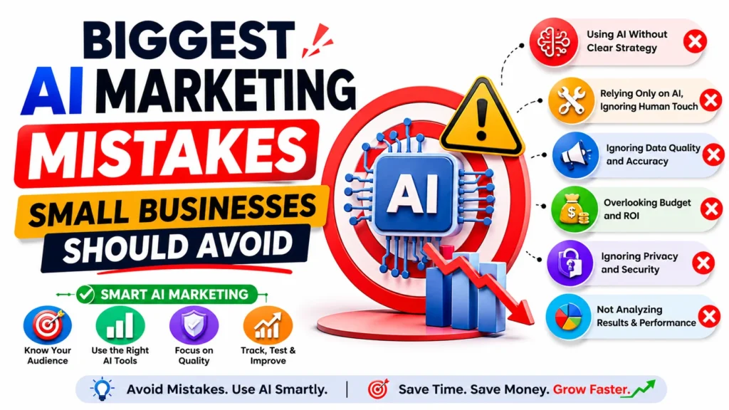 Biggest AI Marketing Mistakes Small Businesses Should Avoid 