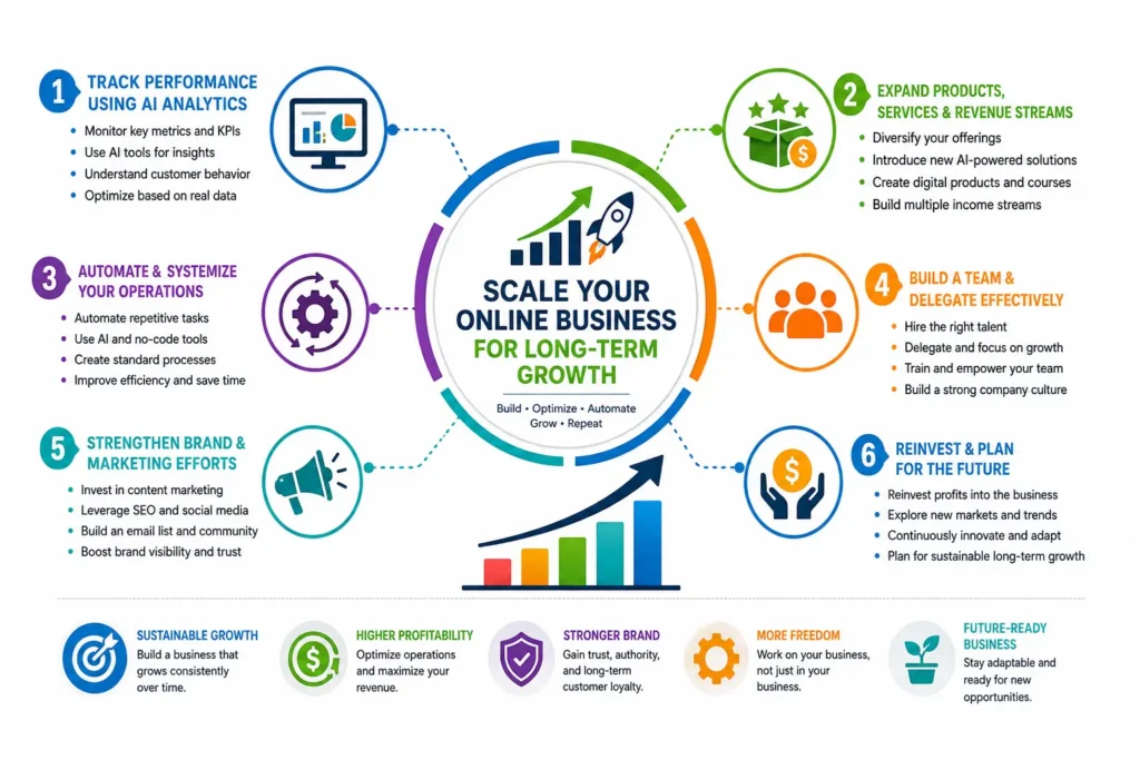 Scale Your Online Business for Long-Term Growth