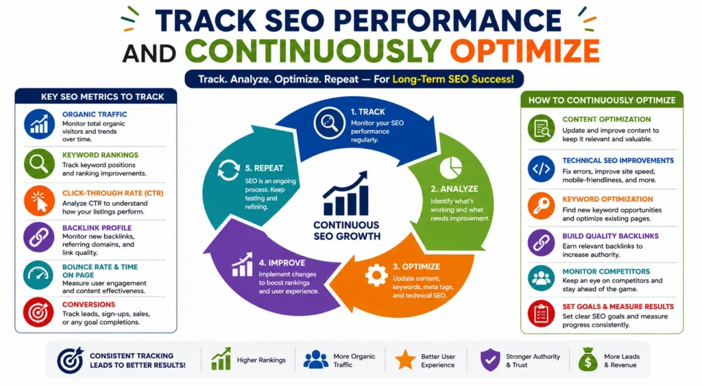 Track SEO Performance and Continuously Optimize