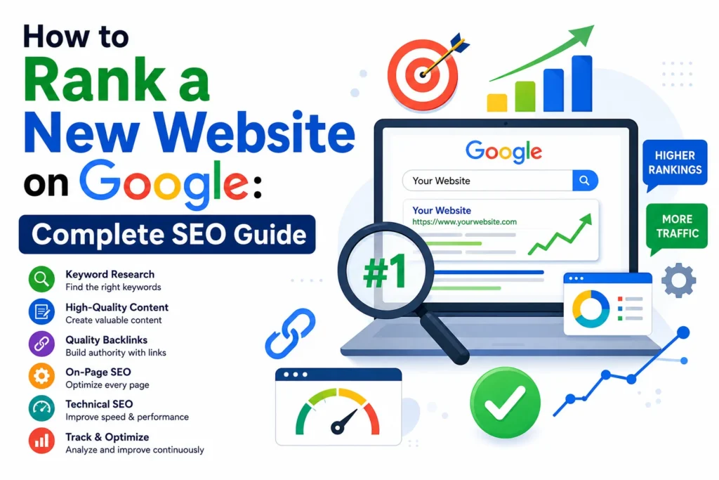 How to Rank a New Website on Google: Complete SEO Guide