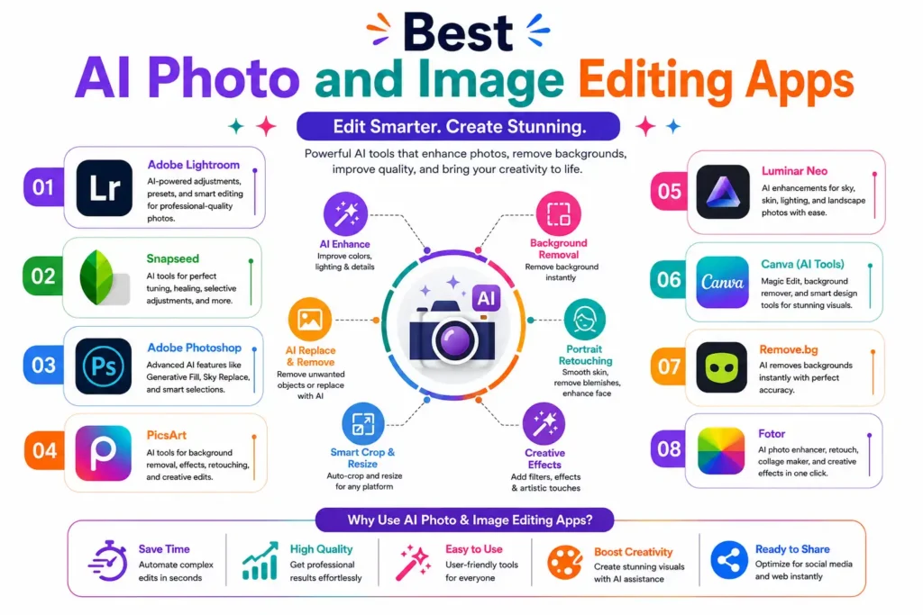 Best AI Photo and Image Editing Apps